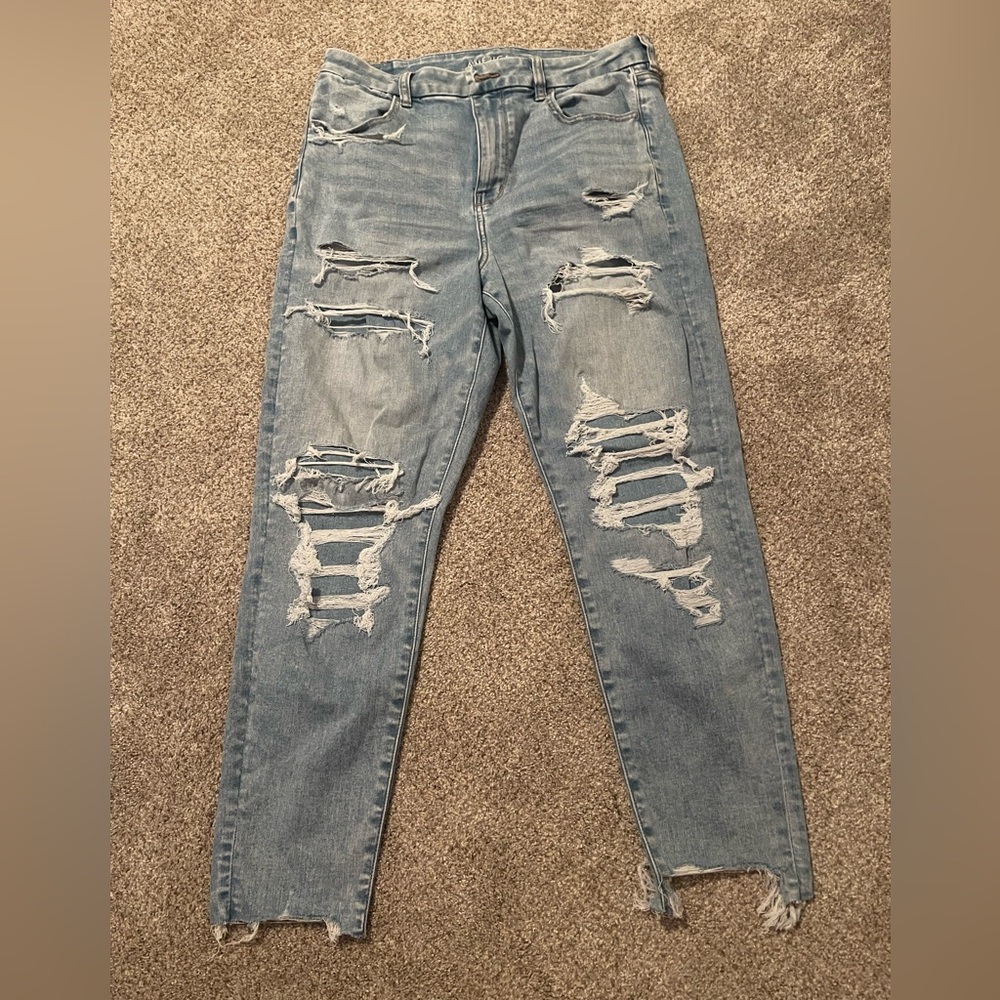 American Eagle curvy hi-rise jeggings
